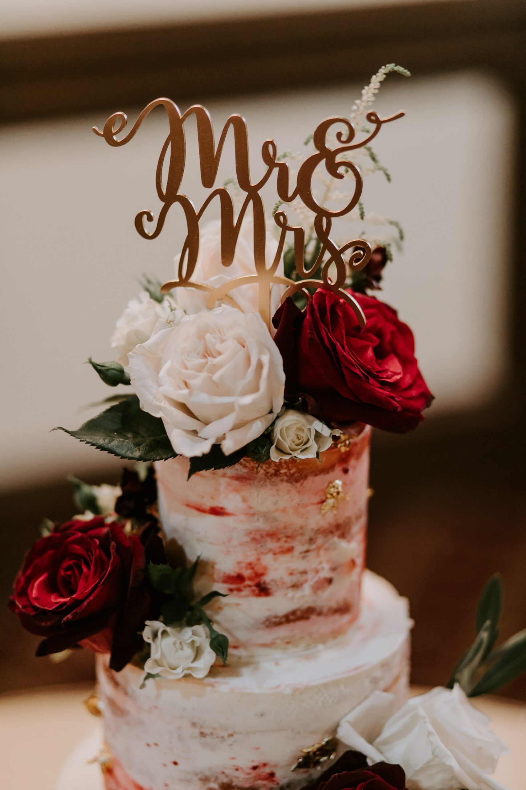Hochzeitstorte, Naked Cake